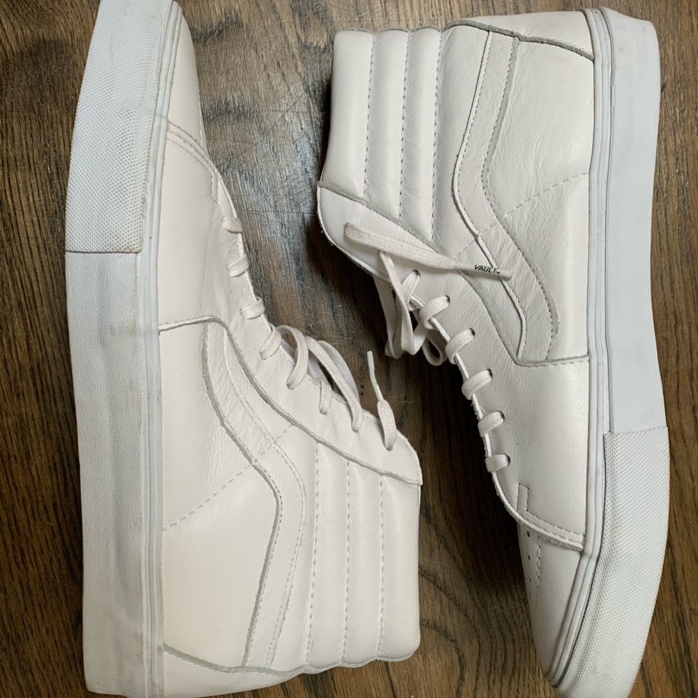 Vans Vault Sk8-Hi LX Sneakers in white